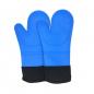 Preview: Silikon Handschuh 2-er Set blau