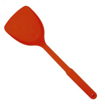 Silikon Küchenhelfer Pfannenschaufel 33 cm rot