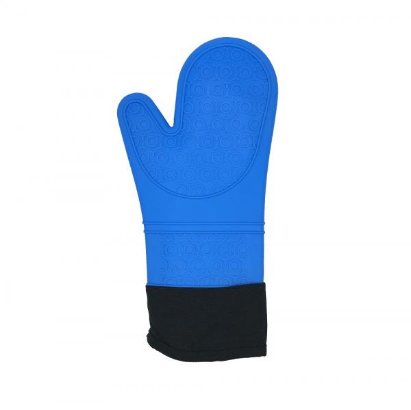 Silikon Handschuh blau